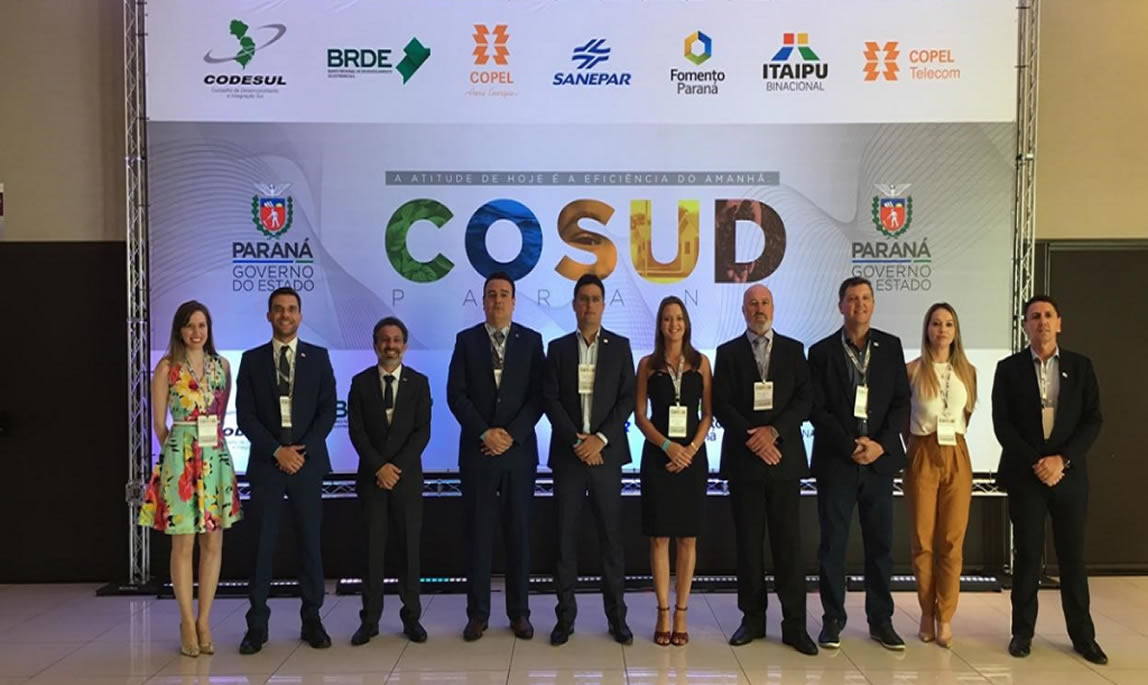 Governadores e Grupos de Trabalho reúnem-se em Foz do Iguaçu no sexto encontro do COSUD